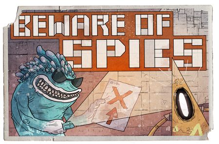 Card - Beware Of Spies